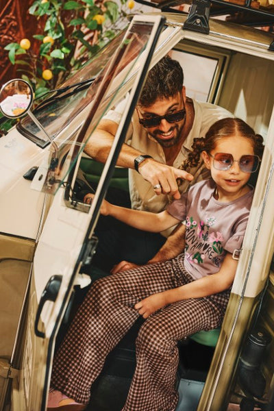 Z8 Kids S25 Girls Broeken Speranza Lavenda/Check