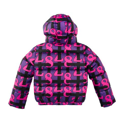 Z8 Kids W25 Girls Winterjassen Lise Royal purple/AOP