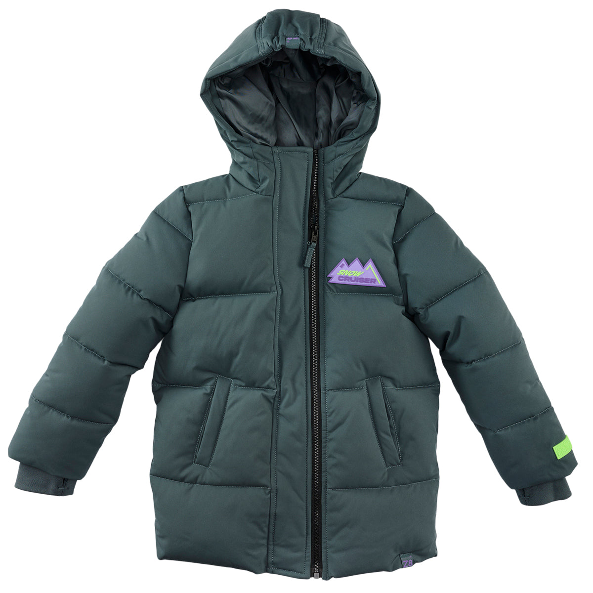 Z8 Kids W25 Boys Winterjassen Stef Seafoam shadow/AOP