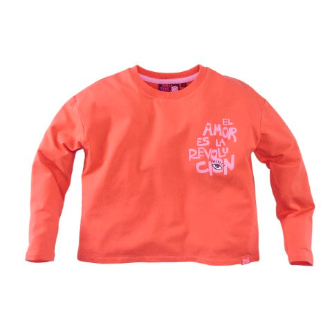 Z8 Kids W25 Girls Long sleeves Caelin Tropical coral