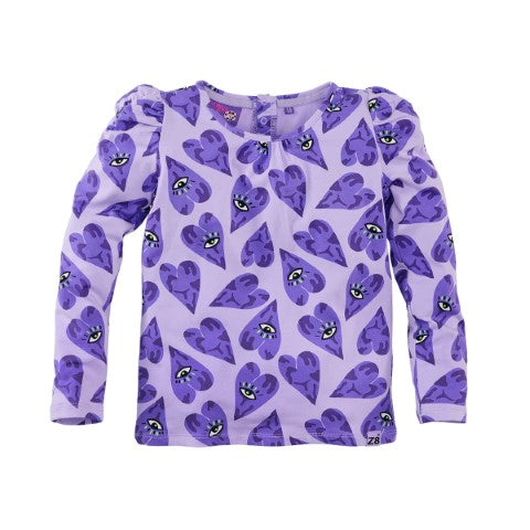 Z8 Kids W25 Girls Long sleeves Delinda Morning violet/AOP