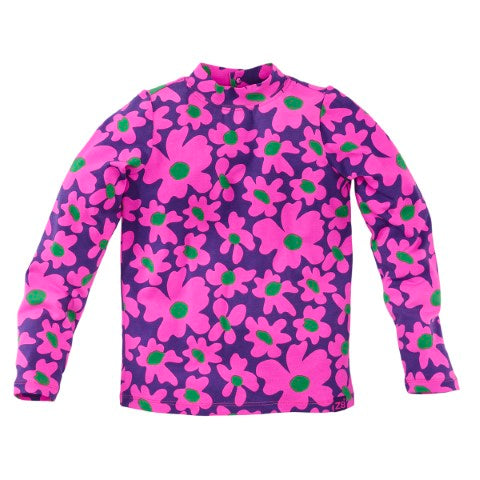 Z8 Kids W25 Girls Long sleeves Isebeau Purple eclipse/AOP