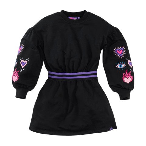 Z8 Kids W25 Girls Jurkjes l/s Frozan Night sky