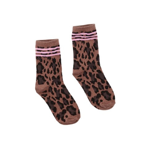 Z8 Kids W25 Girls Sokken Cate Amber brown/AOP