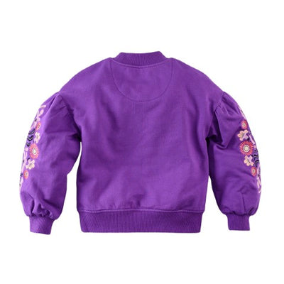 Z8 Kids S24 Girls sweater Elvire Electric violet