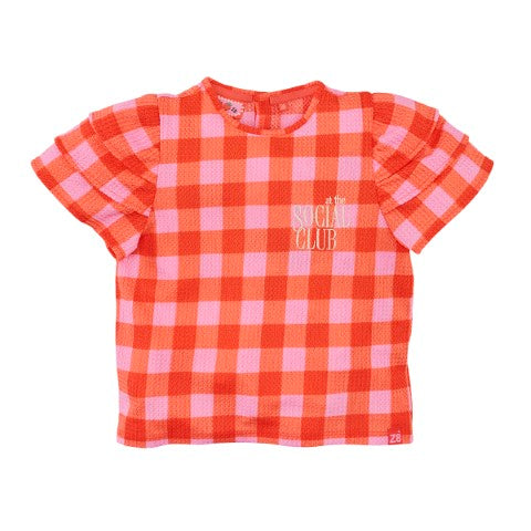 Z8 Kids S25 Girls Short sleeves Piper Sorbet pink