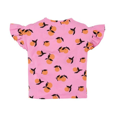 Z8 Kids S25 Girls Short sleeves Orabella Sorbet pink/AOP