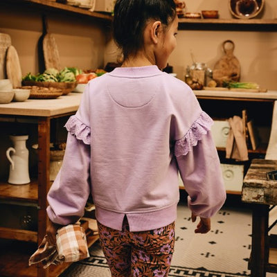 Z8 Kids W24 Meisjes sweater Mari Lavender Fame