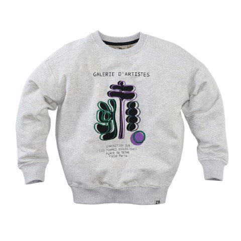 Z8 Kids W24 Sweater Bucco Grey melange