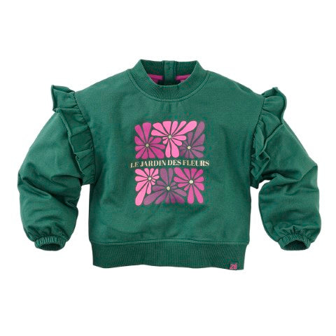 Z8 Kids W24 sweater Myla Hunter green