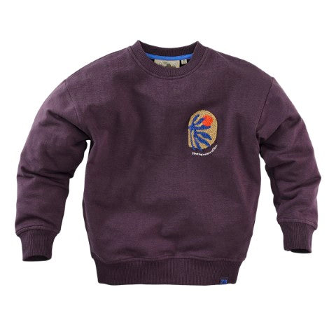 Z8 Kids W24 sweater Sylvan Blueberry muffin