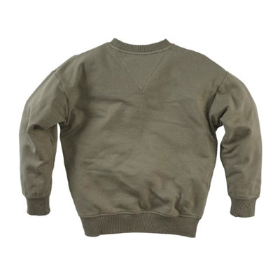 Z8 Kids W24 jongens sweater Zeno Smokey olive