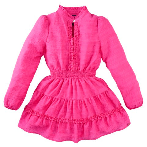 Z8 Kids W24 Jurk Leentje Awesome pink