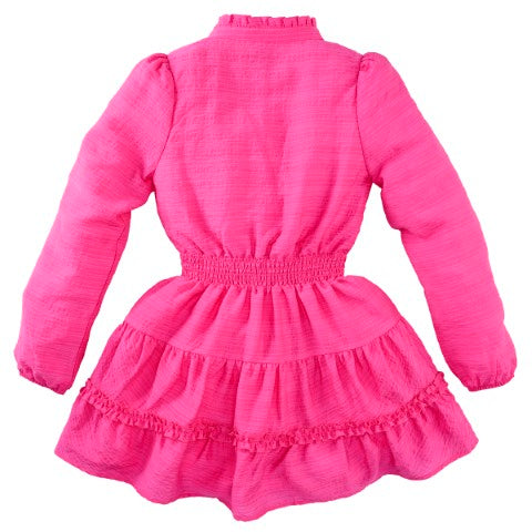 Z8 Kids W24 Jurk Leentje Awesome pink