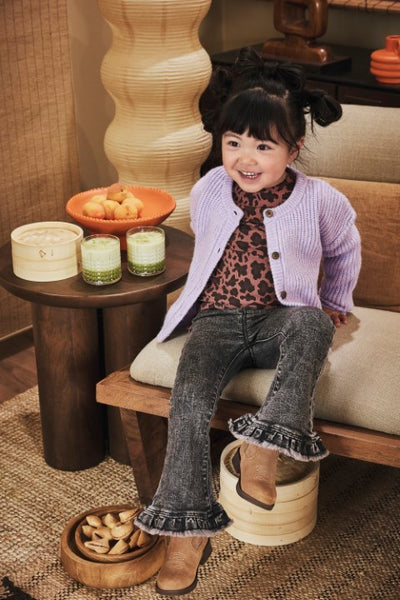 Z8 Mini W25 Girls Long sleeves Jaina Amber brown/AOP