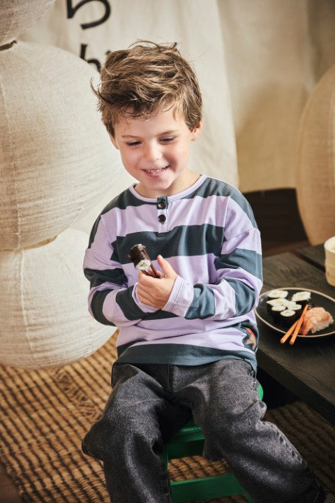 Z8 Mini W25 Boys Long sleeves Isaac Seafoam shadow/Morning violet