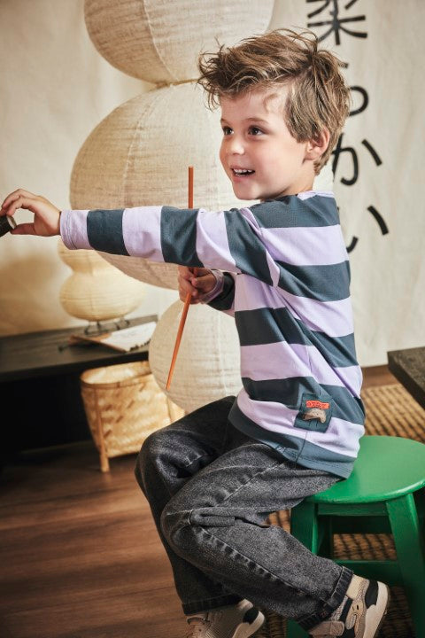 Z8 Mini W25 Boys Long sleeves Isaac Seafoam shadow/Morning violet