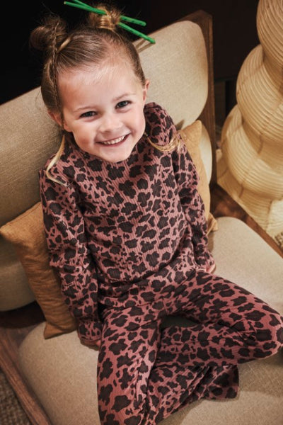 Z8 Mini W25 Girls Long sleeves Jaina Amber brown/AOP