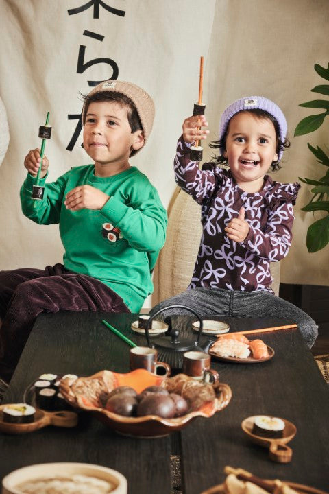 Z8 Mini W25 Girls Long sleeves Amelle Crushed cloves/AOP