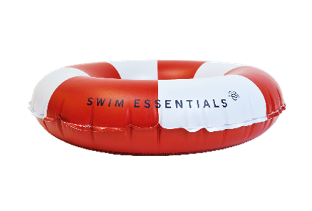 Swim Essentials Zwemband reddinsboei rood wit 55cm 2020SE437