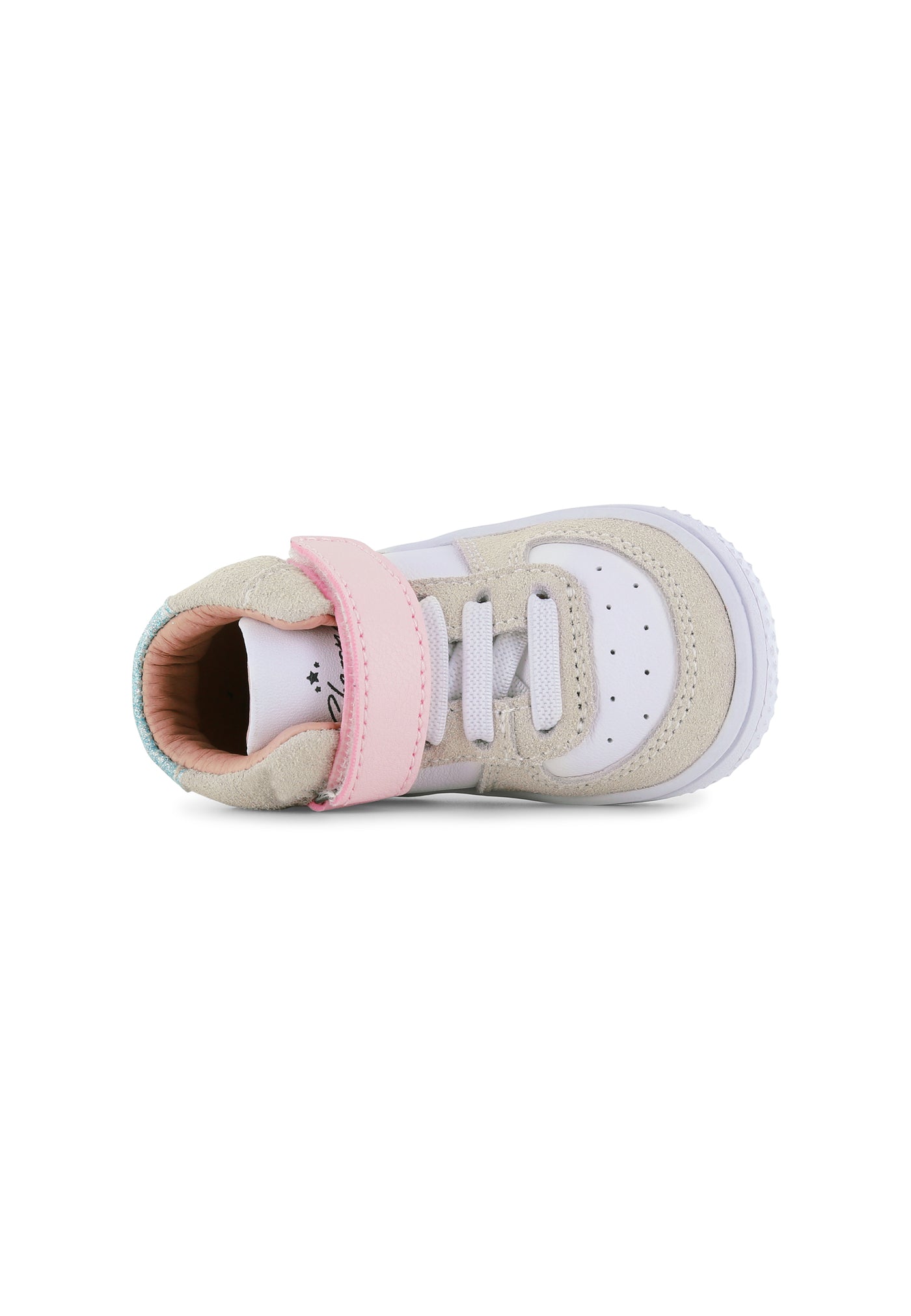 Shoesme s23 schoenen - Beige White Pink BN23S001-A