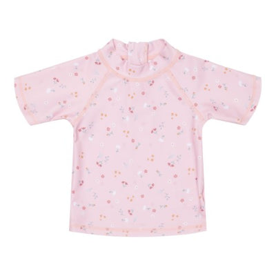 Little Dutch Zwem T-shirt korte mouw Little Pink Flowers
