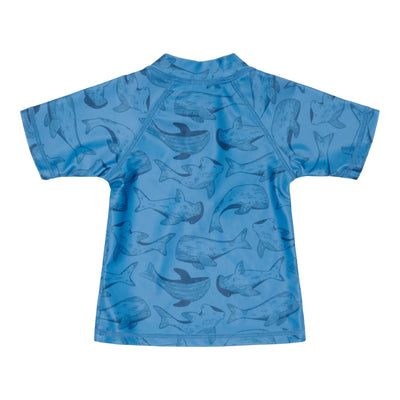 Little Dutch Zwem T-shirt korte mouw Sea Life Blue