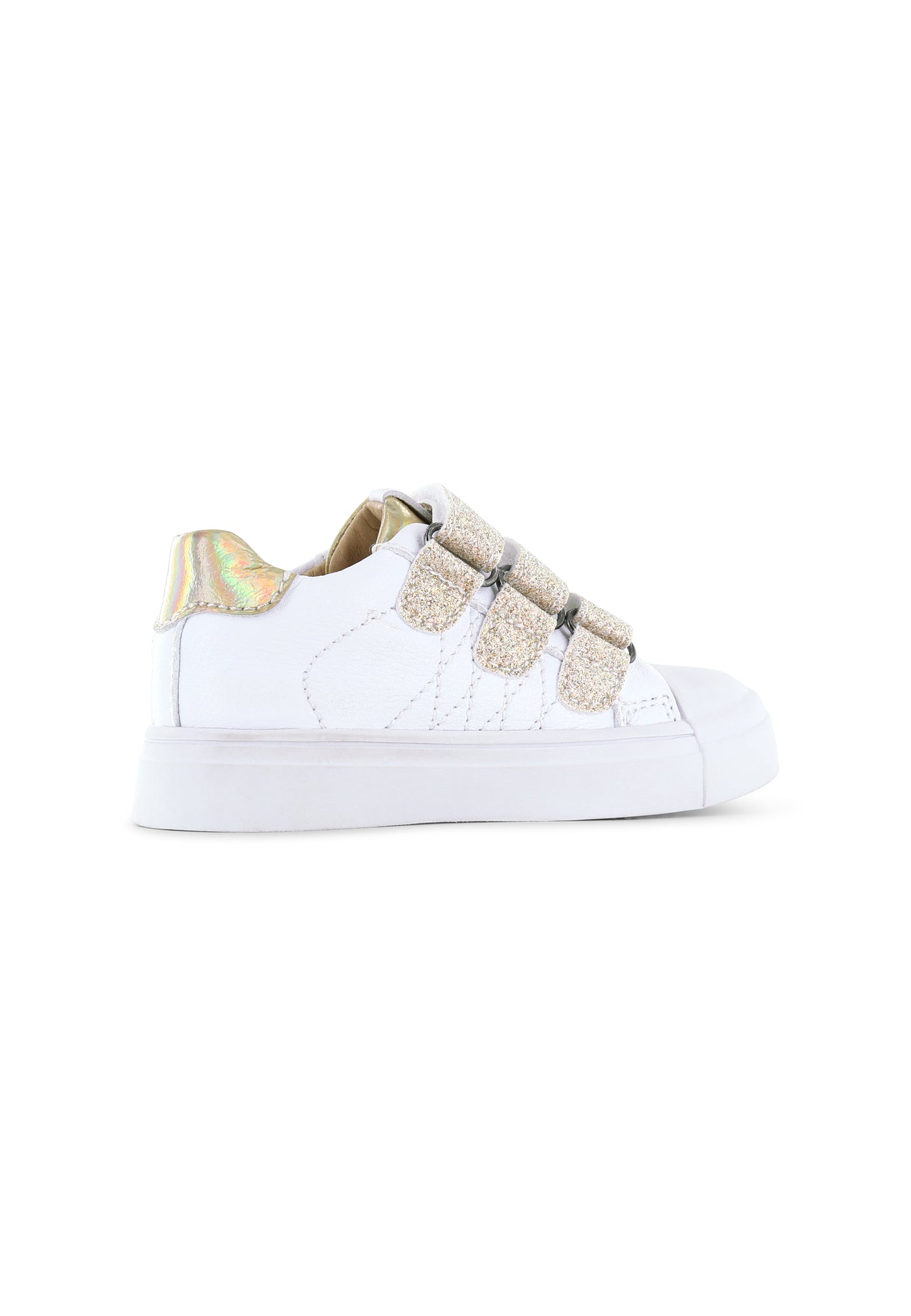 Shoesme s23 schoenen - white gold SH23S016-B