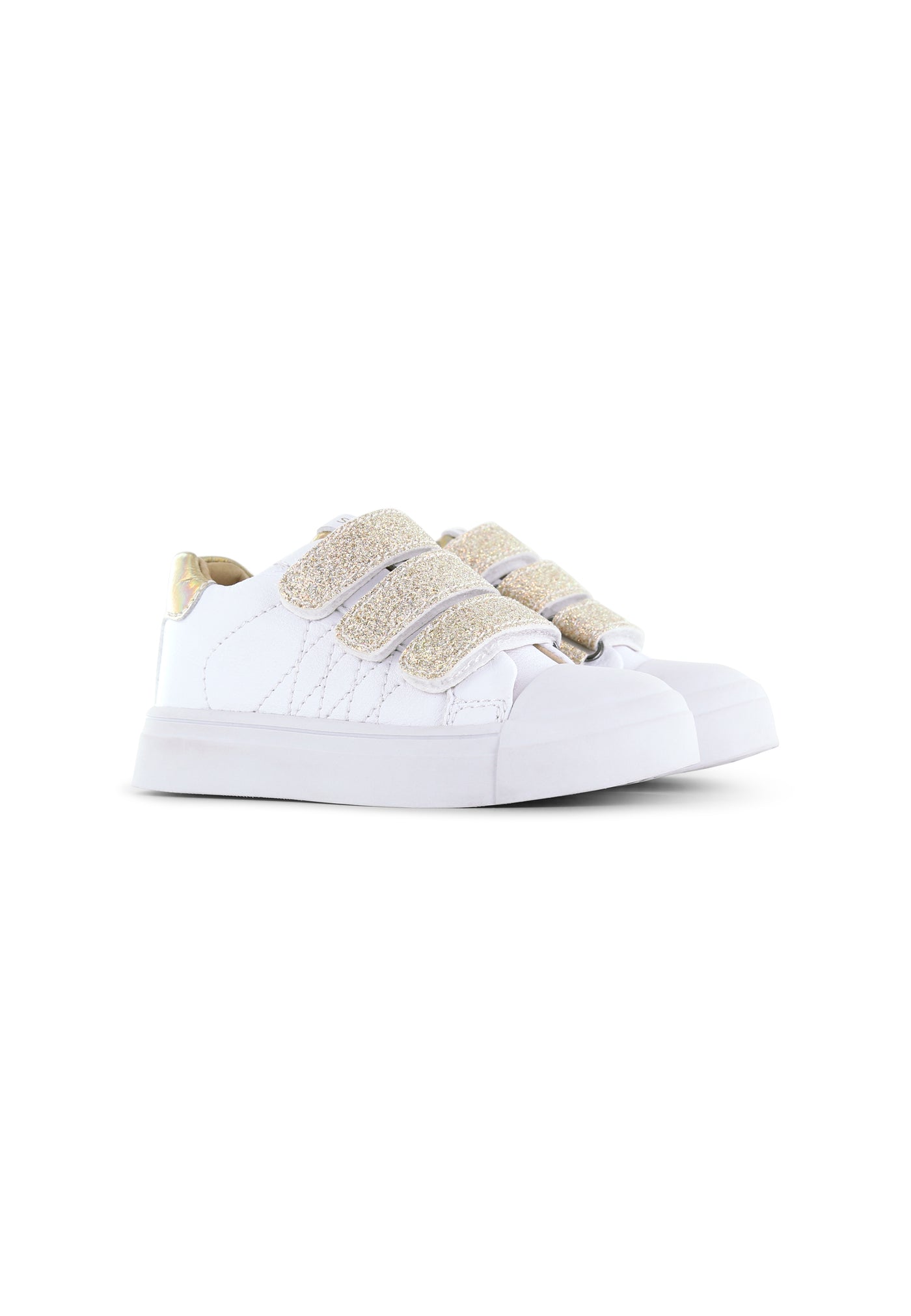 Shoesme s24 schoenen - white gold SH23S016-B