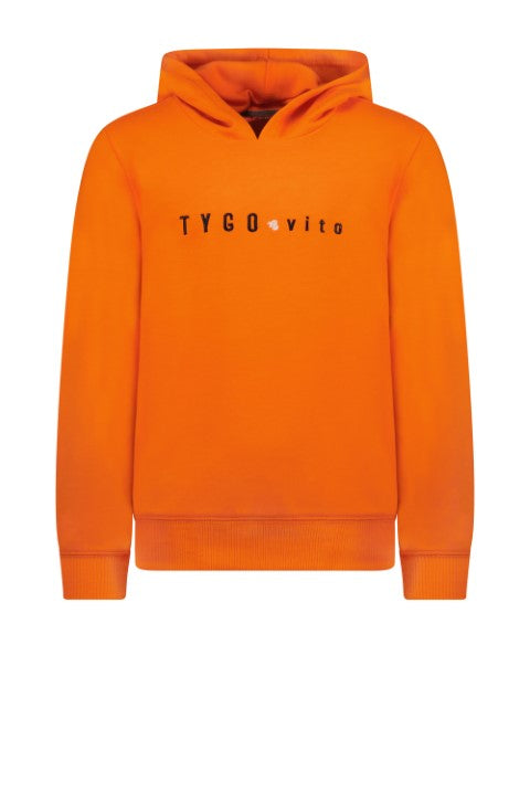 Tygo & Vito TV boys hoodie TYGO & vito emb Orange Clownfish XNOOS-6302 570
