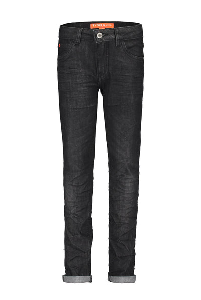 Tygo & Vito skinny jeans stretch jeans black denim  XNOOS002-6601 808