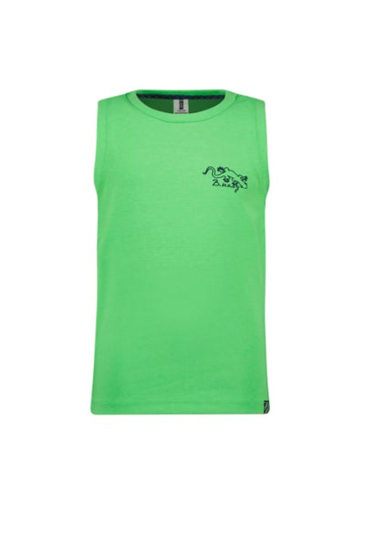 Bnosy S23 Boys sleeveless shirt in neon color w/ chest embro Y303-6448 375