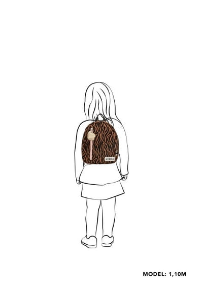 backpack-zebra-brown (Small)
