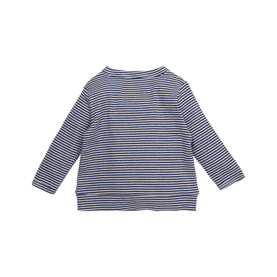 Bess Basis NOOS Shirt Wrap Striped Pinstripe Blue BS1051-036