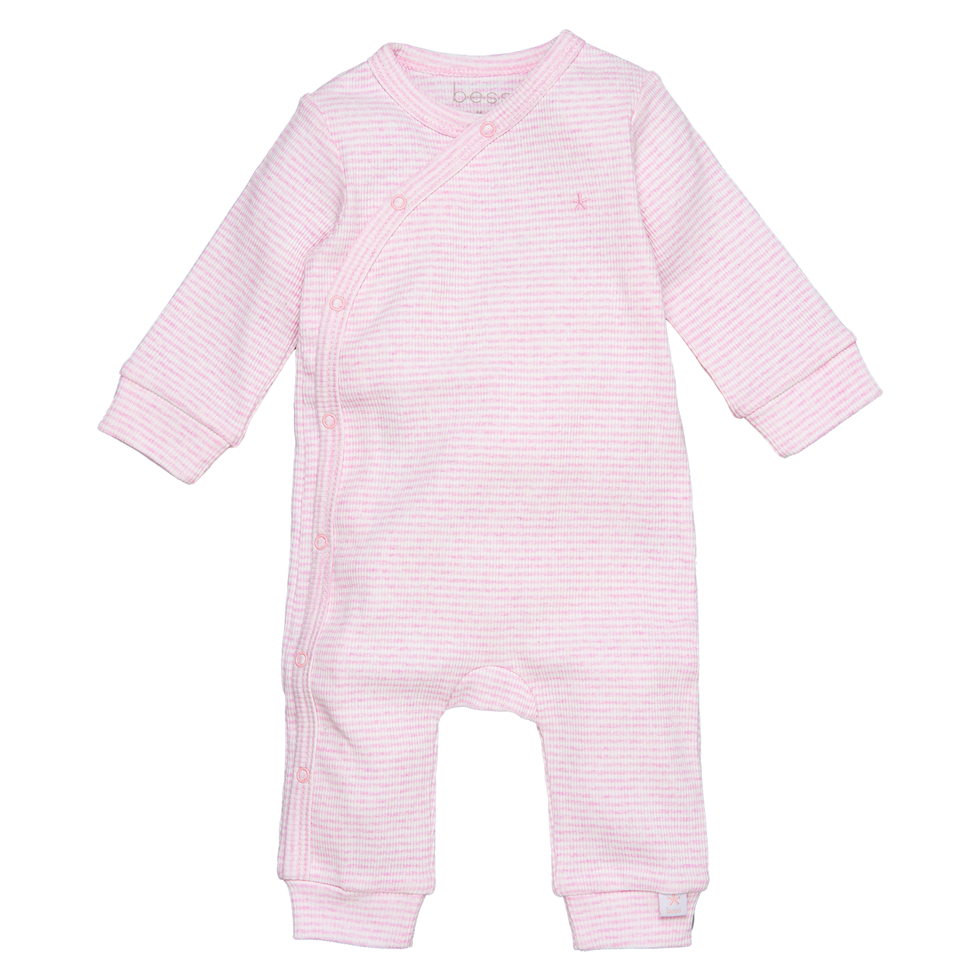 Bess Basis NOOS Suit Striped Pinstripe Pink BS1057-037