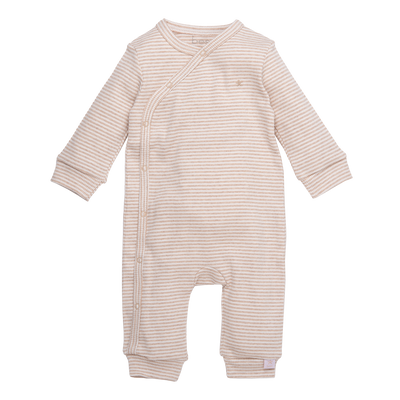 Bess Basis NOOS Suit Striped Pinstripe Sand BS1057-064
