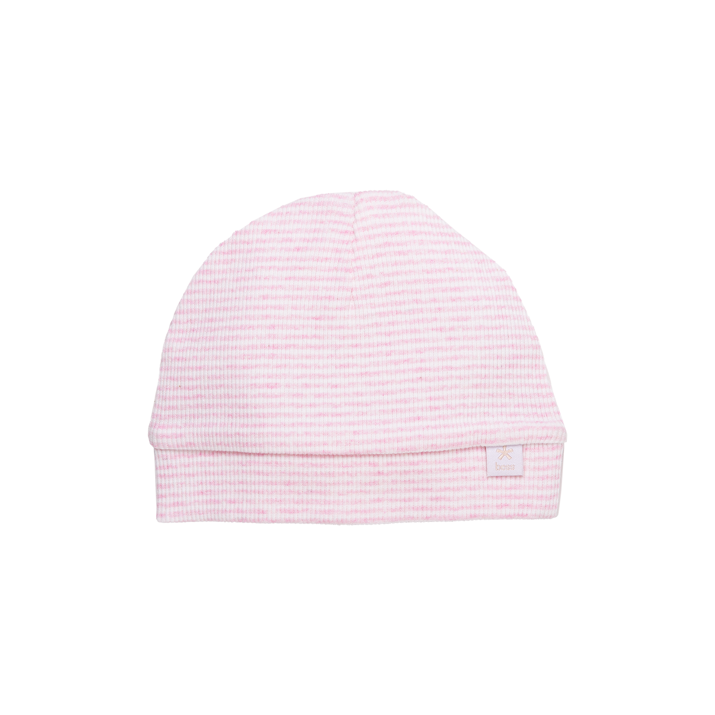 Bess Basis NOOS Hat Striped Pinstripe Pink BS1061-037