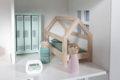 LD4478 - Doll’s House Children’s Room Playset  (3) (Small)