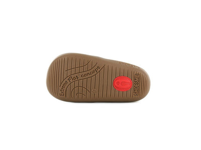 Shoesme beige BabyFlex schoentjes met zwarte dots BF21W005-K