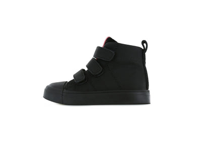 Shoesme zwarte hoge sneaker met klittenband SH22W038-B