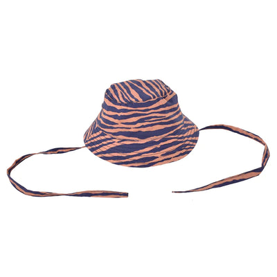 Swim Essentials Zonnehoedje Blauw Oranje Zebra